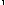 5x5 Pixel Image of the Numeral 1